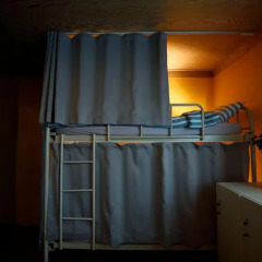 The One Hostel Кровать в общем номере с двухъярусной кроватью фото 6