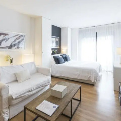 Отель Woo Travelling Plaza de Oriente Homtel Студия с различными типами кроватей фото 14