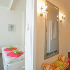 Friends Hostel and Apartments Budapest Номер Делюкс с различными типами кроватей фото 4