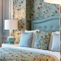 Отель Beau-Rivage Palace 5* Улучшенный номер с различными типами кроватей фото 8