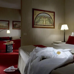 Dei Borgognoni Hotel 4* Стандартный номер с различными типами кроватей фото 3