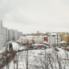 Апартаменты Kvartiras Minsk Apartments Минск балкон