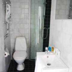Отель Villa Vega Apartments Швеция, Лунд - отзывы, цены и фото номеров - забронировать отель Villa Vega Apartments онлайн ванная