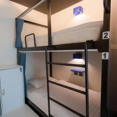 BearPacker Patong Hostel Номер Делюкс с различными типами кроватей фото 4