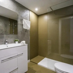Отель Vista Roses Mar - Apartamento con Piscina Испания, Курорт Росес - отзывы, цены и фото номеров - забронировать отель Vista Roses Mar - Apartamento con Piscina онлайн ванная фото 2