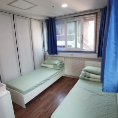 Отель Namsan Guesthouse 2* Стандартный номер с 2 отдельными кроватями фото 2