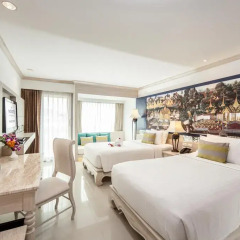Отель Novotel Phuket Resort 4* Улучшенный номер с 2 отдельными кроватями