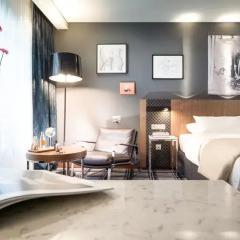 Radisson Blu Royal Hotel Brussels 4* Стандартный номер с разными типами кроватей
