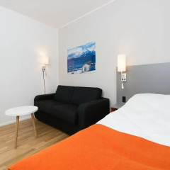 Отель Pingvinhotellet UNN Tromsø 3* Стандартный номер с различными типами кроватей фото 2