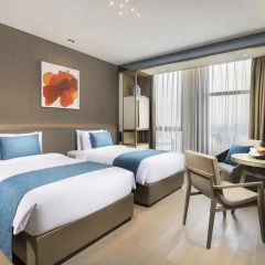 Отель Novotel Shanghai Clover 4* Номер Премьер с 2 отдельными кроватями фото 4