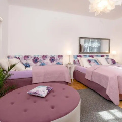 Отель Anastasia Suites Zagreb 4* Улучшенный люкс с различными типами кроватей фото 14