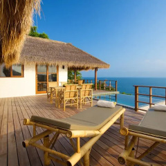 Отель Cape Shark Pool Villas 4* Вилла с различными типами кроватей фото 19