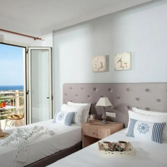 Notos Heights Hotel & Suites 4* Улучшенная студия с различными типами кроватей фото 9