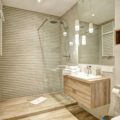 Отель Apartamenty Sky Tower Улучшенные апартаменты с различными типами кроватей фото 10