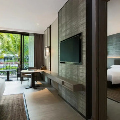 Отель Phuket Marriott Resort And Spa, Nai Yang Beach 5* Стандартный семейный номер с двуспальной кроватью
