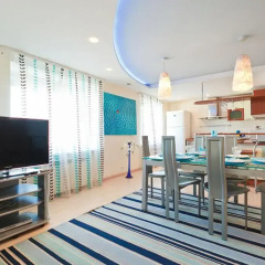 Апартаменты Vip Apartments 24/7 Минск комната для гостей фото 4