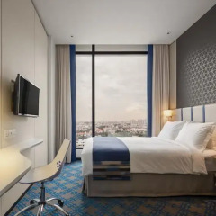 Отель Holiday Inn Express Singapore Katong 3* Стандартный номер с различными типами кроватей фото 10