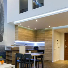 Отель Apartinfo Waterlane Apartments Польша, Гданьск - отзывы, цены и фото номеров - забронировать отель Apartinfo Waterlane Apartments онлайн гостиничный бар
