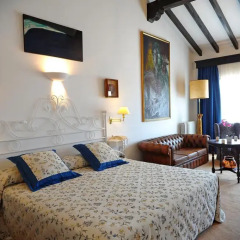 Отель San Román de Escalante 4* Улучшенный номер с различными типами кроватей фото 8