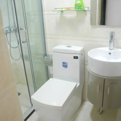 Апартаменты Shenzhen Haoshunyi Gang Ao 8 Apartments (Former Dongmen Xin Phoenix Gang Ao 8 Apartments) Представительский люкс с различными типами кроватей фото 7