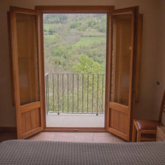Отель Hostal Les Roquetes Керальбс балкон