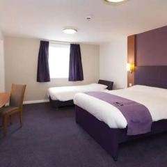 Отель Premier Inn London Stansted Airport 3* Стандартный номер с различными типами кроватей фото 4