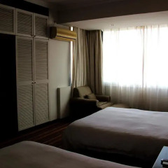 Отель Rayfont Celebrity Hotel & Apartment Shanghai Китай, Шанхай - отзывы, цены и фото номеров - забронировать отель Rayfont Celebrity Hotel & Apartment Shanghai онлайн комната для гостей фото 5