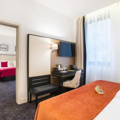 Отель Eurostars Danube Budapest 4* Стандартный номер с различными типами кроватей фото 7