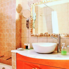 Отель Anemos Luxury Villas ванная