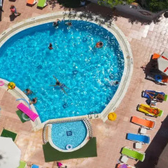 Atlantik Apart Hotel Турция, Алтинкум - отзывы, цены и фото номеров - забронировать отель Atlantik Apart Hotel онлайн бассейн фото 3