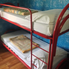 Отель HostelRoma Кровать в общем номере с двухъярусной кроватью фото 4