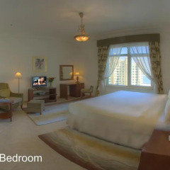 Отель Royal Club at Palm Jumeirah Апартаменты с различными типами кроватей фото 13