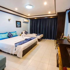 Отель The Grand Orchid Inn 2* Семейный номер Делюкс разные типы кроватей фото 9