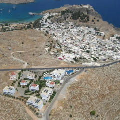 Lindos View Hotel пляж