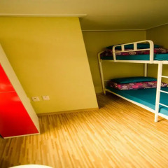 Kimchee Sinchon Guesthouse - Hostel Кровать в общем номере с двухъярусной кроватью фото 16