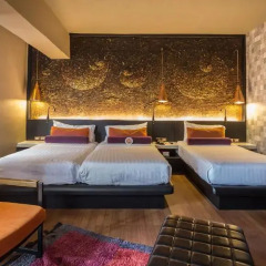 Siam@Siam Design Hotel Bangkok 4* Семейный номер Делюкс с двуспальной кроватью фото 8