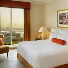 Отель Marriott Executive Apartments Dubai Creek ОАЭ, Дубай - 1 отзыв об отеле, цены и фото номеров - забронировать отель Marriott Executive Apartments Dubai Creek онлайн комната для гостей