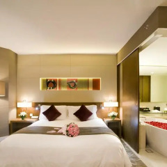 Отель Centara Grand at Central Plaza Ladprao Bangkok Номер Делюкс с различными типами кроватей фото 4