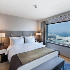 The Marmara Taksim 5* Люкс Bosphorus с двуспальной кроватью фото 5