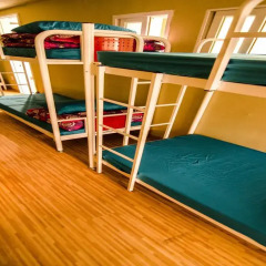Kimchee Sinchon Guesthouse - Hostel Кровать в общем номере с двухъярусной кроватью фото 12