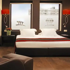 Отель Park Plaza Eindhoven 4* Улучшенный номер с различными типами кроватей фото 6