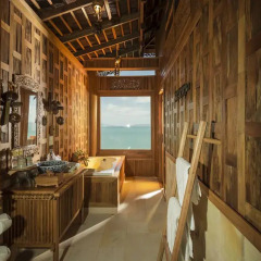 Отель Santhiya Koh Yao Yai Resort & Spa 5* Вилла с различными типами кроватей фото 11