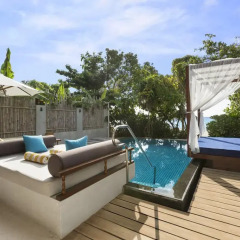 Отель Furaveri Island Resort & Spa 5* Вилла Garden с различными типами кроватей фото 10