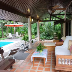 Отель Sea Village Beach Front 3* Вилла с различными типами кроватей фото 4