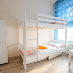 Хостел Нappy House Кровать в женском общем номере с двухъярусной кроватью фото 5