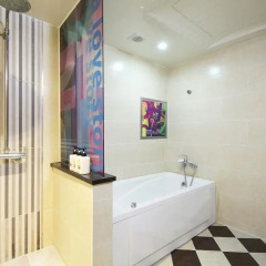 Haeundae Grimm Hotel 2* Номер Делюкс с различными типами кроватей фото 29