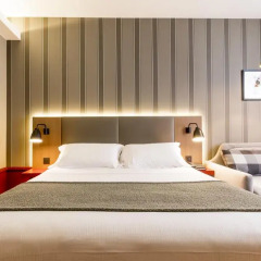 Отель Hôtel Des Artistes 3* Номер Комфорт с различными типами кроватей фото 9