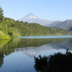 Отель Refugio De MontaÑa Kultrun Mawida Шале с различными типами кроватей фото 10