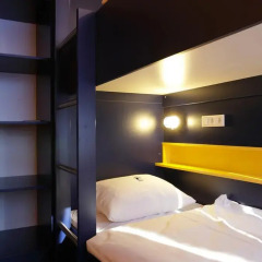 Отель Bedn Budget Cityhostel Hannover Стандартный номер с двуспальной кроватью (общая ванная комната)