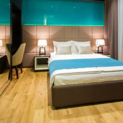 Отель Maccani Luxury Suites 4* Представительский люкс с различными типами кроватей фото 36